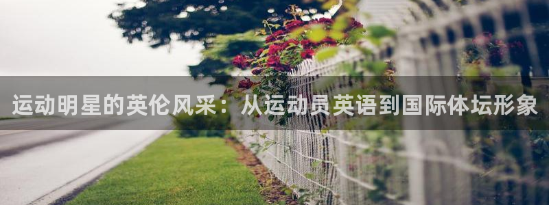 MK体育官网下载软件：运动明星的英伦风采：从运动员英