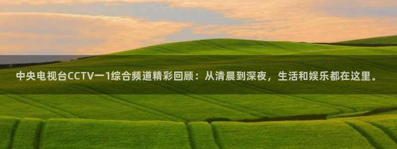 袋鼠直播看nba比赛：中央电视台CCTV一1综合频道精彩回顾：从清晨到深夜，生活和娱乐都在这里。