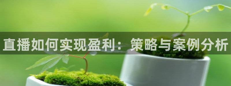 袋鼠直播体育免费观看：直播如何实现盈利：策略与案例分析